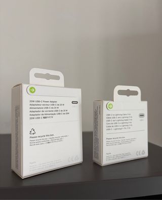 NUOVI Apple Cavo 1M Lightning + Caricatore 20W