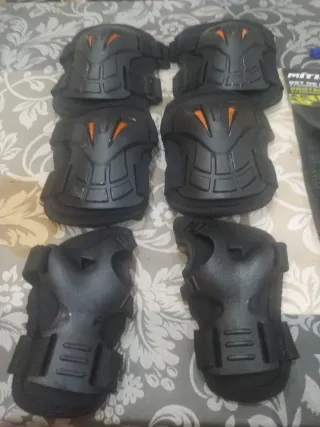 Protecciones para patines y skate Talla s