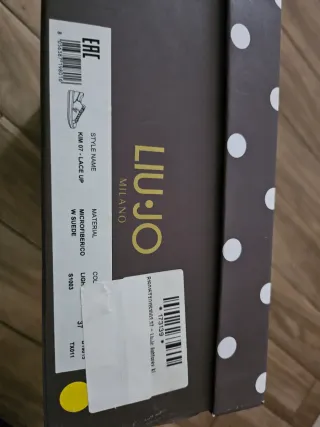 Liu Jo Sneakers Donna Tg 37 Grigio Glitter