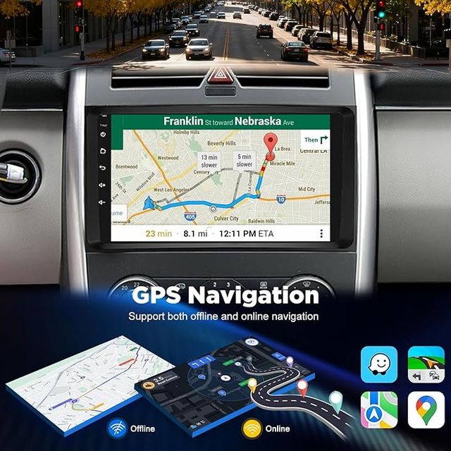 ETLFUCyber 2G+64G AutoRadio 9'' Mercedes Benz