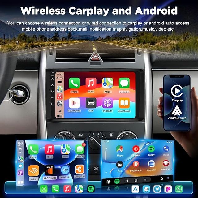 ETLFUCyber 2G+64G AutoRadio 9'' Mercedes Benz