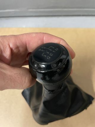 Pomo Palanca Cambios Ibiza 6L Negro