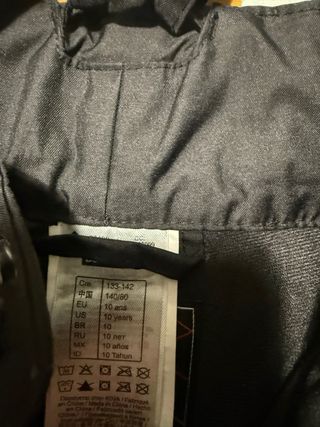 Pantalón de nieve niño 10 años