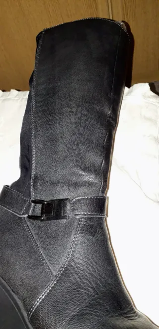 Stivali alti donna neri