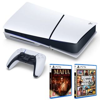 PS5 Slim Disco Precintada + 2 Juegos
