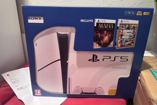 PS5 Slim Disco Precintada + 2 Juegos