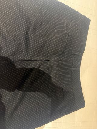 Pantalón Mango Raya Negra Talla 38