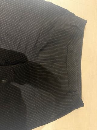 Pantalón Mango Raya Negra Talla 38