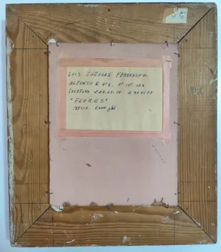 Pintura Luis Cañadas Fer Lienzo Enmarcado