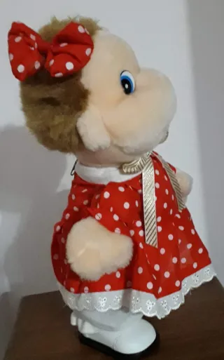 Bambola di Natale che cammina con musica