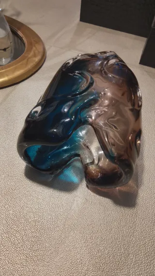 Vaso Murano Vetro Piombo