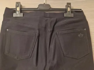 Pantaloni neri caldo cotone