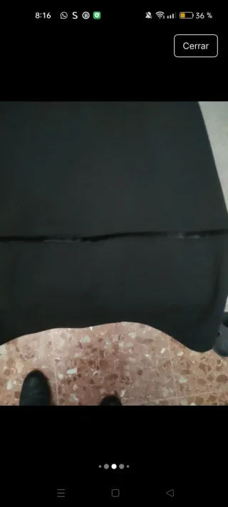 Vestido negro fiesta encaje