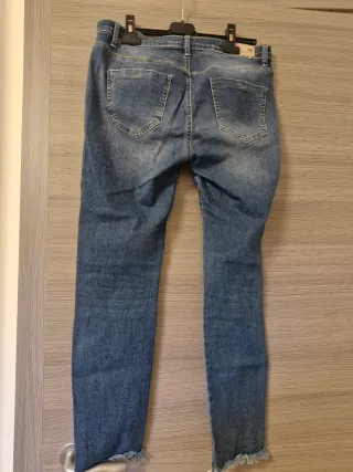 Jeans elasticizzati gamba dritta