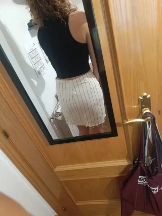 Falda de rayas Talla M