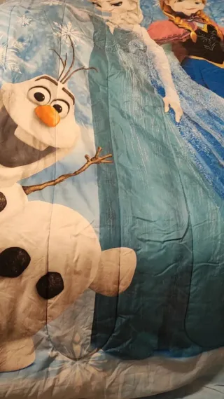 2 Piumoni Minnie e Frozen double face