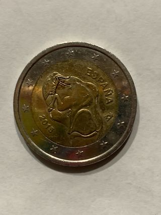 Moneda 2 Euros España Cueva Altamira 2015