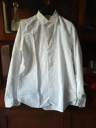 Camicia uomo bianca