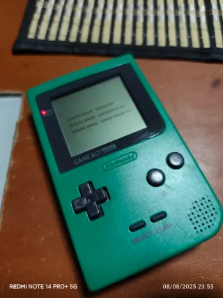 Nintendo Game Boy Pocket Verde