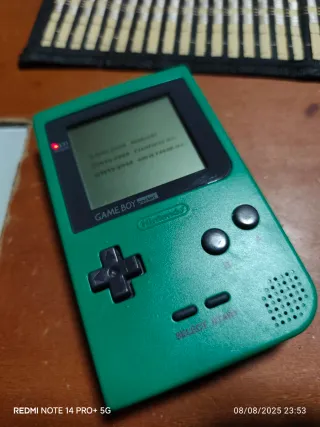Nintendo Game Boy Pocket Verde