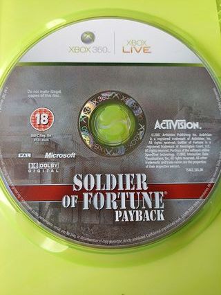 🇬🇧 Soldier of Fortune: Payback Xbox 360