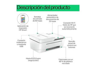 Impresora HP DeskJet Multifunción