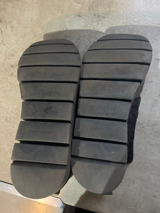 Botín Panchic Negro/Gris