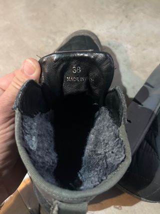 Botín Panchic Negro/Gris