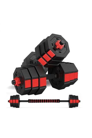 Juego Mancuernas 2 en 1 Octogonal Fitness 50kg