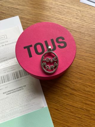 Colgante Tous Love Mama Plata