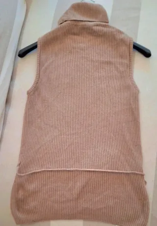 Benetton Dolcevita Senza Maniche Beige