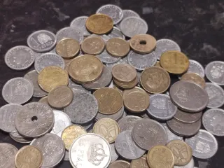 Lote 100 monedas España