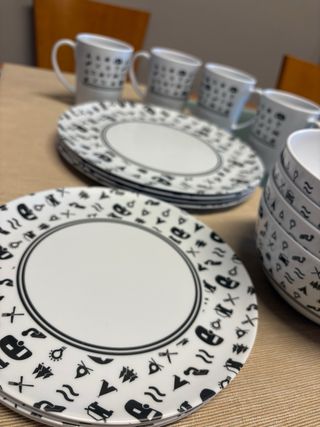 Vajilla Melamina 16 Piezas