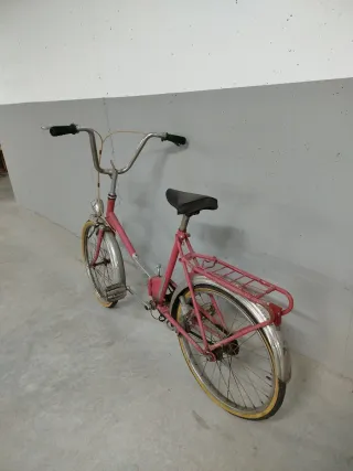 Bicicleta BH Plegable Rosa
