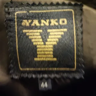 Abrigo Piel Ovino Marrón/Gris