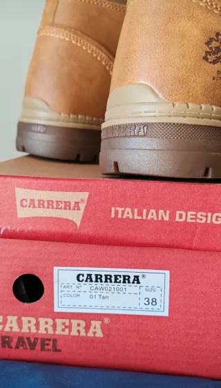 Scarpe Carrera Donna Beige/Marrone Tg. 38