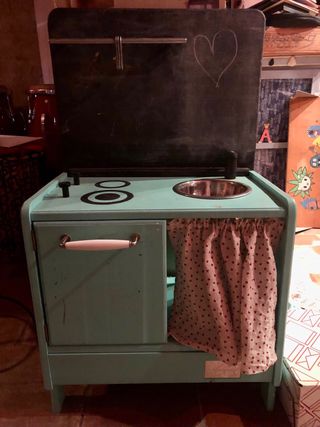 Cocinita de madera infantil