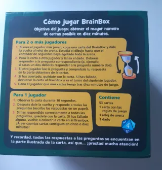 Brainbox Naturaleza Juego de Mesa