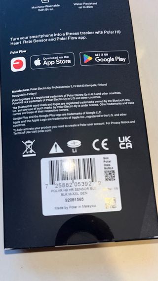 Pulsómetro Polar H9