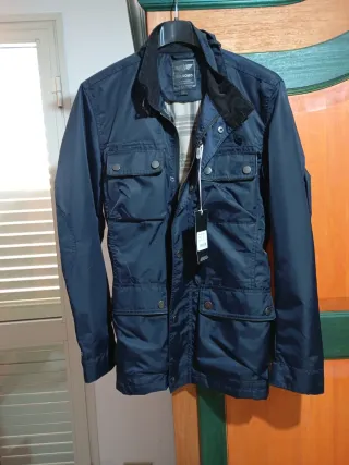 Giubbino uomo blu