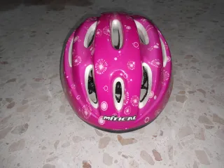 Casco bici infantile rosa