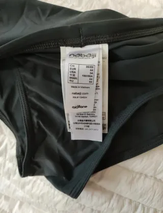 Bañador Nabaiji gris Talla M sin estrenar