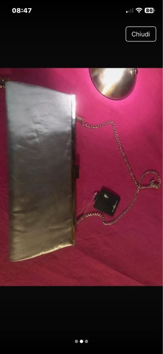 Pochette Bijou Brigitte argento