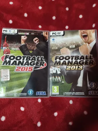 2 Giochi PC Football Manager 2015 & 2013