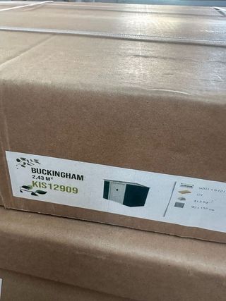 Caseta jardín metálica 2.43m2 Buckingham