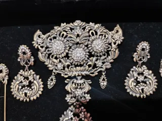 NUEVO Aderezo Fallera Bronce Inglés