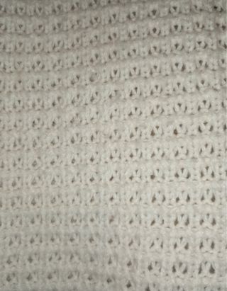 Jersey cuello alto blanco