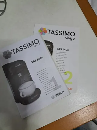 Cafetera Tassimo Bosch Vivy 2 + Dispensador