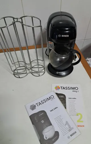 Cafetera Tassimo Bosch Vivy 2 + Dispensador
