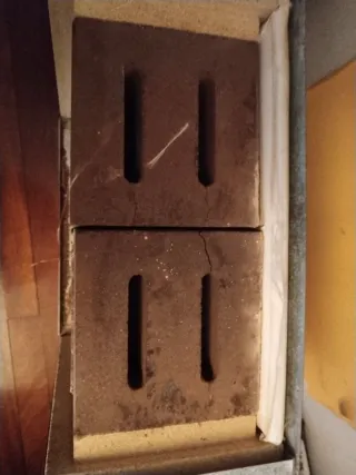 Ladrillos refractarios para horno, chimenea